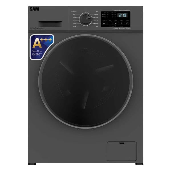 ماشین لباسشویی 8 کیلوگرم اتوماتیک سام مدل UN-Q1435